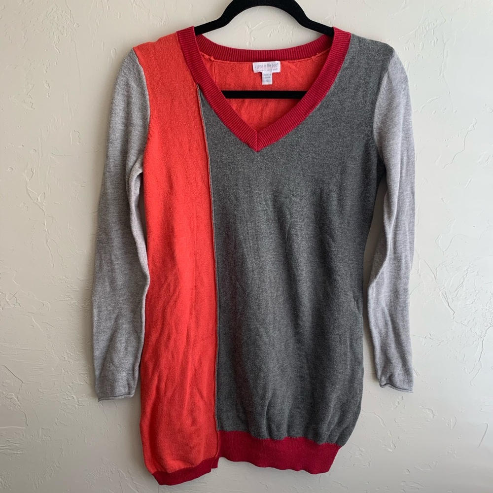 A Pea In The Pod Maternity Dress Multicolor